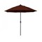 California Umbrella 7.5' Bronze Aluminum Market Patio Umbrella, Pacifica Brick 194061336809 - alternate 1